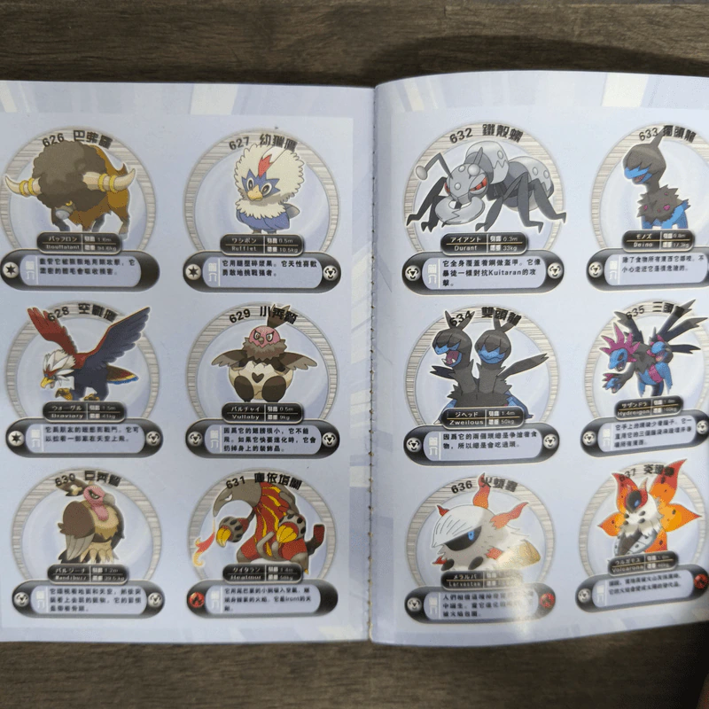 600多款 全新圖鑒大收錄 หนังสือรวมภาพโปเกมอน ภาษาจีน รูปที่ 8