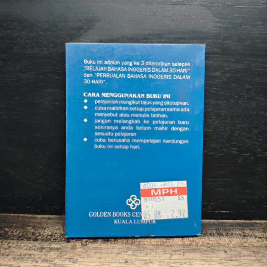 หนังสือ Belajar Bahasa Inggeris Dalam 30 Hari รูปที่ 2