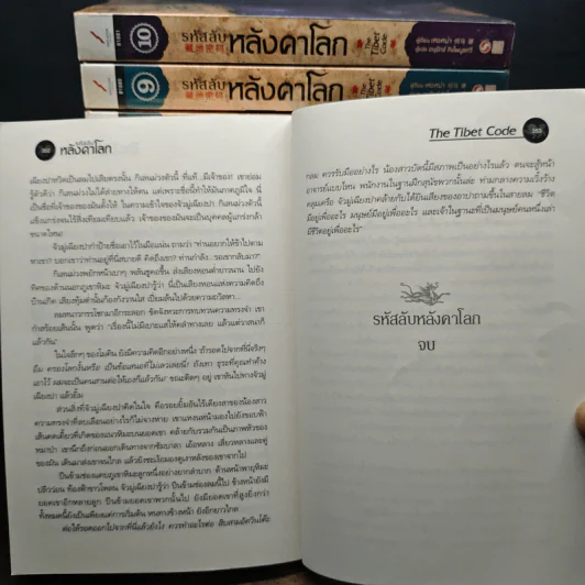 รหัสลับหลังคาโลก The Tibet Code 11 เล่มจบ รูปที่ 8
