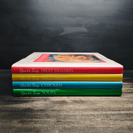 Boxset Quick & Tasty Cooking 4 เล่ม ได้แก่ Soups, Chicken, Fruit Desserts, Vegetables รูปที่ 6