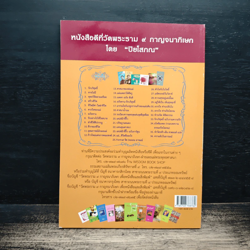 แทนคุณศาสนา - ปิยโสภณ รูปที่ 2