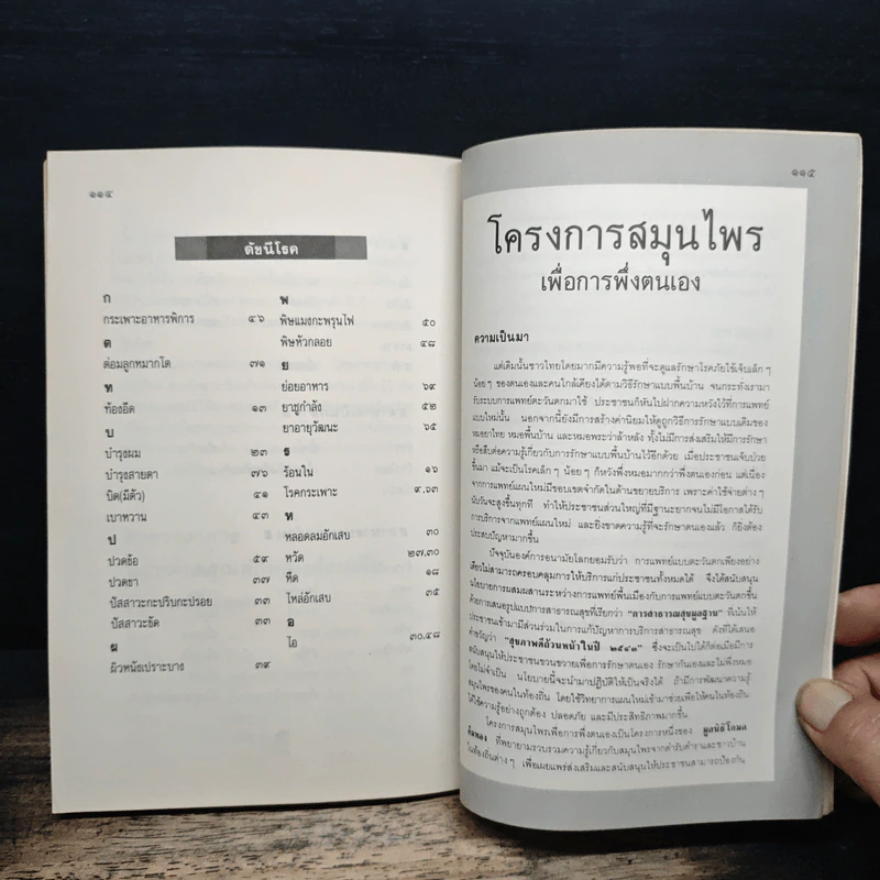รู้อยู่รู้รักษา โครงการสมุนไพรเพื่อการพึ่งตนเอง รูปที่ 9