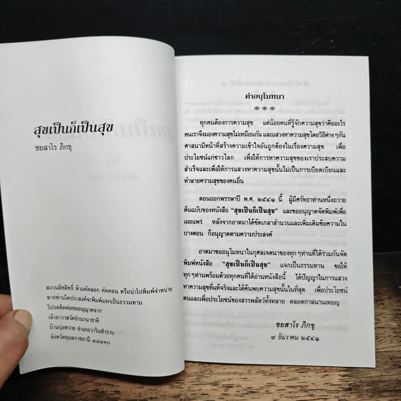 สุขเป็นก็เป็นสุข - ชยสาโร ภิกขุ รูปที่ 5