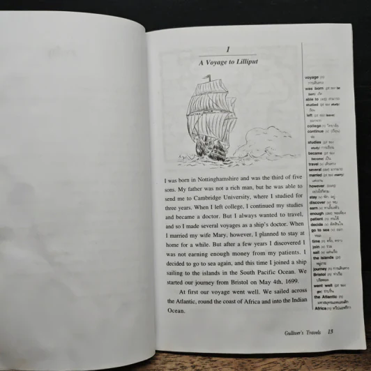 Gulliver's Travels กัลลิเวอร์ผจญภัยสุดขอบโลก - Oxford Bookworms Stage 4 รูปที่ 8