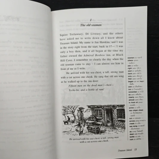 Treasure Island ล่าขุมทรัพย์เกาะมหาสมบัติ - Robert Louis Stevenson รูปที่ 8