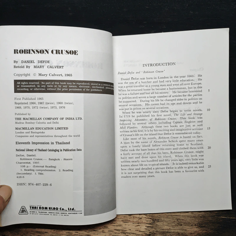 Robinson Crusoe - Mary Calvert รูปที่ 6