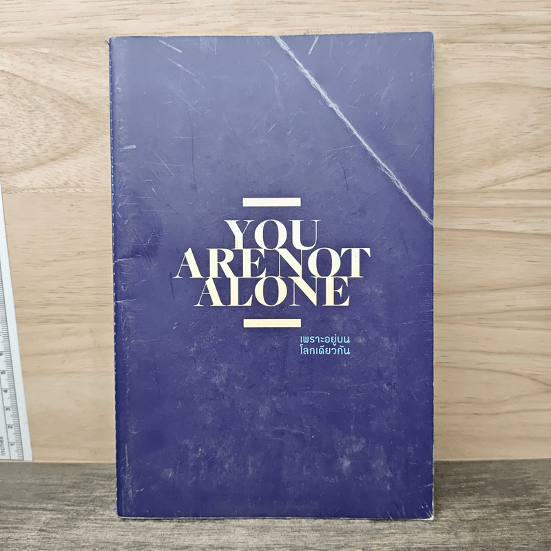 YOUT ARE NOT ALONE เพราะอยู่บนโลกเดียวกัน รูปที่ 1