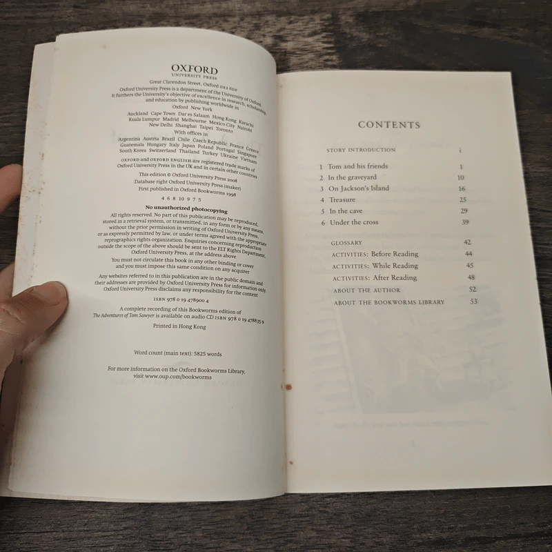The Adventures of Tom Sawyer - Oxford Bookworms Stage 1 รูปที่ 6