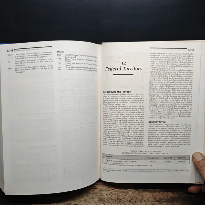 Information Malaysia 1995 Yearbook รูปที่ 11