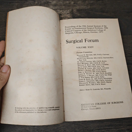 Surgical Forum volume xxiv รูปที่ 6