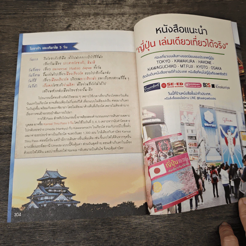 ญี่ปุ่น (คันไซ) เล่มเดียวเที่ยวได้จริง - สิรภพ มหรรฆสุวรรณ รูปที่ 9