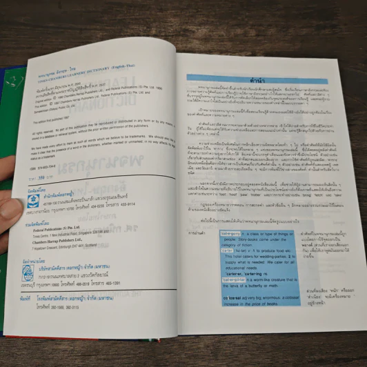 Learners' Dictionary English-Thai พจนานุกรมอังกฤษ-ไทย รูปที่ 6