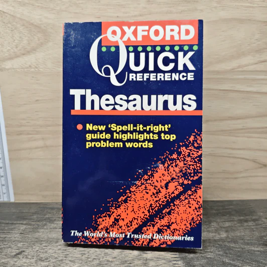 The Oxford Quick Reference Thesaurus รูปที่ 1