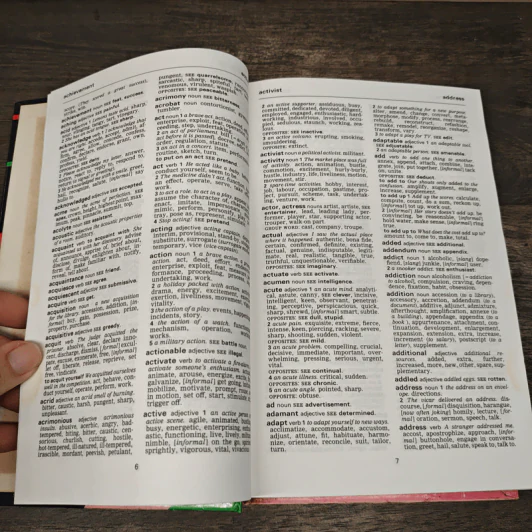 The Oxford Study Thesaurus รูปที่ 7