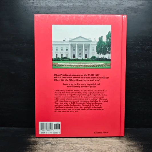 The Look-It-Up Book of Presidents - Wyatt Blassingame รูปที่ 2