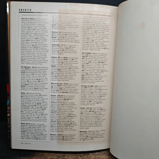 TIME ANNUAL 1996 The Year in Review รูปที่ 11