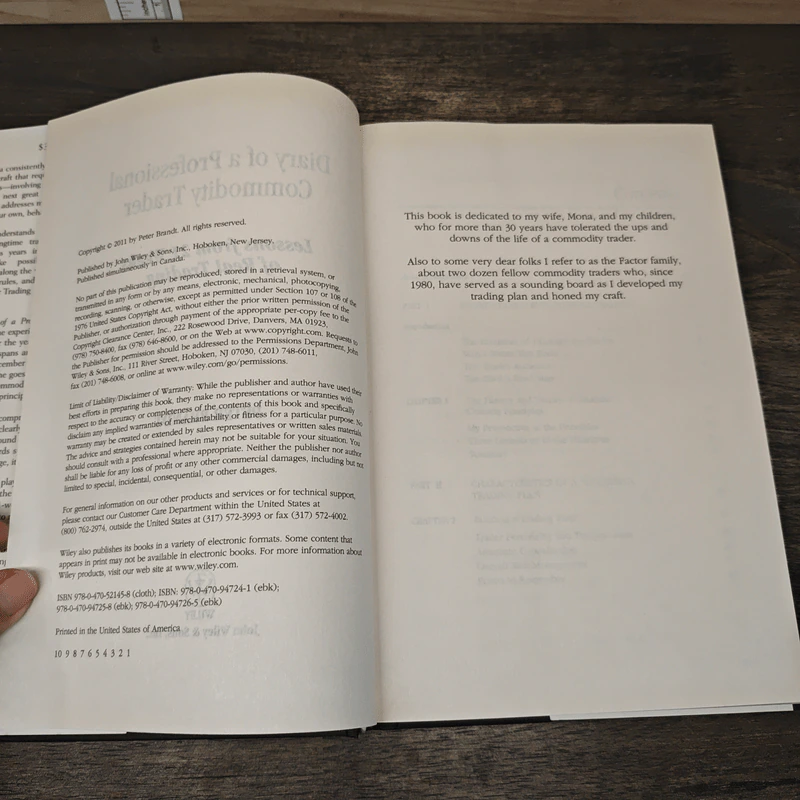 Diary of a Professional Commodity Trader - Peter L. Brandt รูปที่ 6