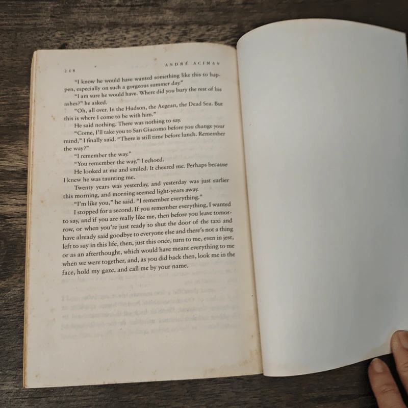 Call Me by Your Name - Andre Aciman รูปที่ 8