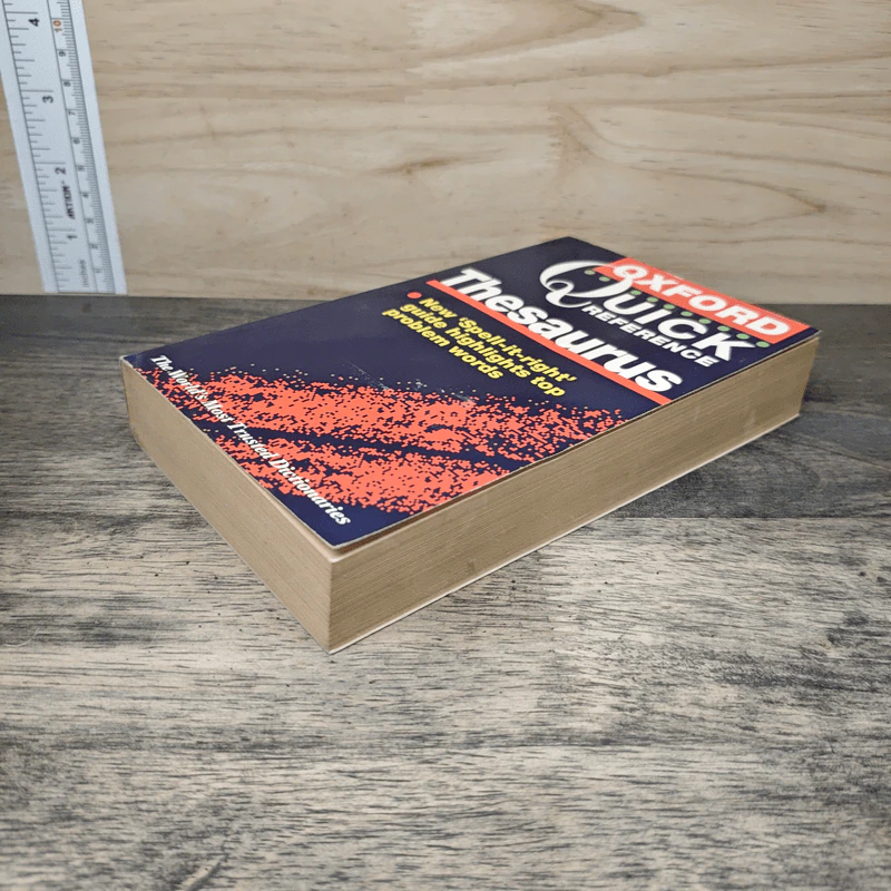 The Oxford Quick Reference Thesaurus รูปที่ 3