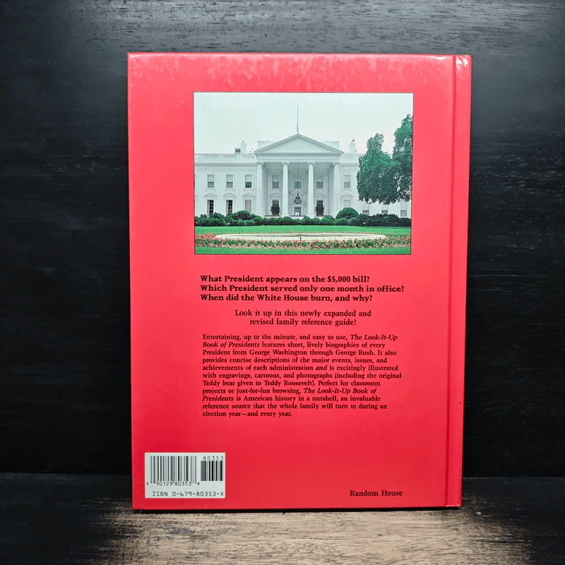 The Look-It-Up Book of Presidents - Wyatt Blassingame รูปที่ 2