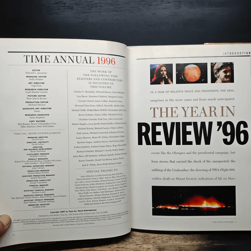 TIME ANNUAL 1996 The Year in Review รูปที่ 8