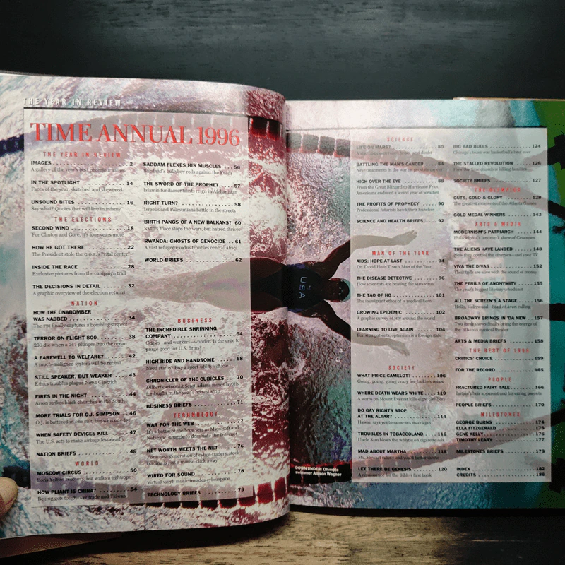 TIME ANNUAL 1996 The Year in Review รูปที่ 7