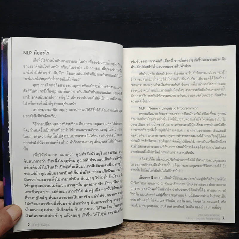 NLP ภาษา สมอง มหัศจรรย์ เทคโนโลยีสร้างความสำเร็จชั่วข้ามคืน - ดร.วิศิษฐ์ ศรีพิบูลย์ รูปที่ 8