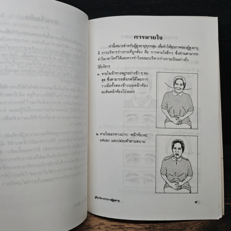 คู่มือผู้สูงอายุ เรื่อง การบริหารร่างกาย - น.พ.ประพจน์ เภตรากาศ รูปที่ 9