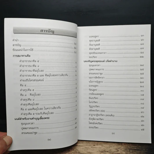 คู่มือสวดมนต์แปล ฉบับพระภิกษุ-สามเณร วัดสังฆทาน รูปที่ 7