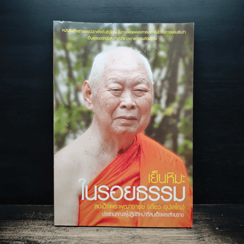 เย็นหิมะในรอยธรรม - สมเด็จพระพุฒาจารย์ (เกี่ยว อุปเสโณ) รูปที่ 1