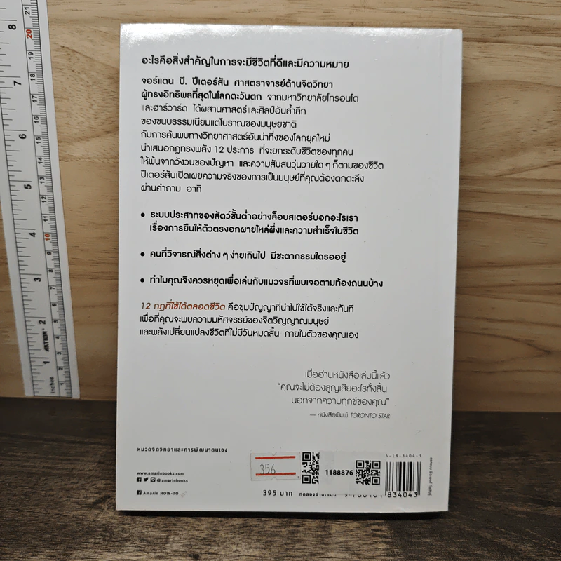 12 กฎที่ใช้ได้ตลอดชีวิต - จอร์แดน บี ปีเตอร์สัน Jordan B. Peterson รูปที่ 5