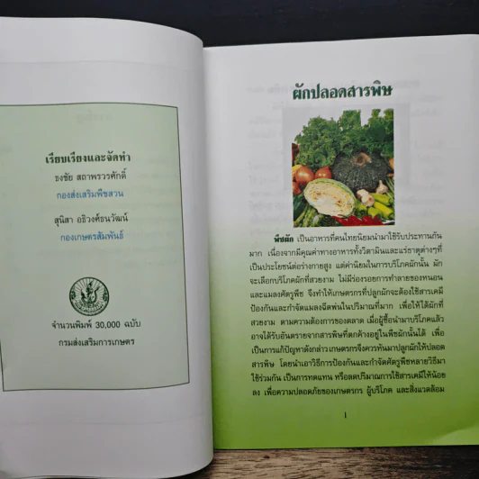 ผักปลอดสารพิษ - กรมส่งเสริมการเกษตร รูปที่ 6