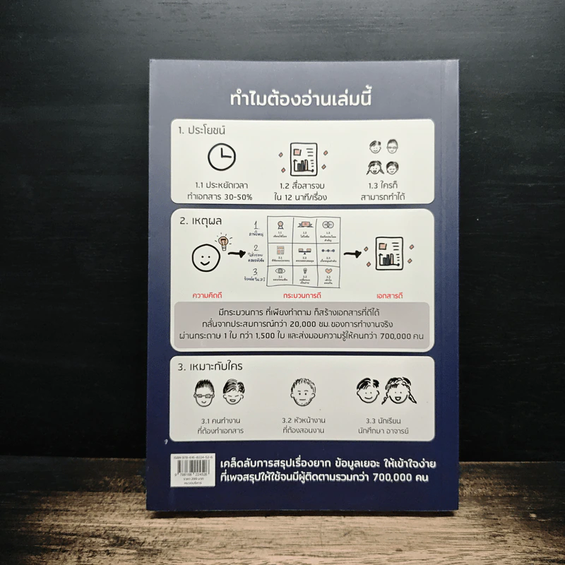 One Page Summary วิธีสรุปให้เข้าใจง่าย - วิฑูรย์ สูงกิจบูลย์, ศุภวิทย์ ภาษิตนิรันดร์ รูปที่ 2