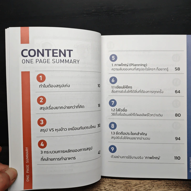 One Page Summary วิธีสรุปให้เข้าใจง่าย - วิฑูรย์ สูงกิจบูลย์, ศุภวิทย์ ภาษิตนิรันดร์ รูปที่ 7