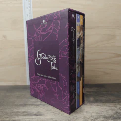 Boxset Glodano 's Tale นวนิยาย 1 เล่ม + การ์ตูน 2 เล่ม + Concept Art - กัลฐิดา