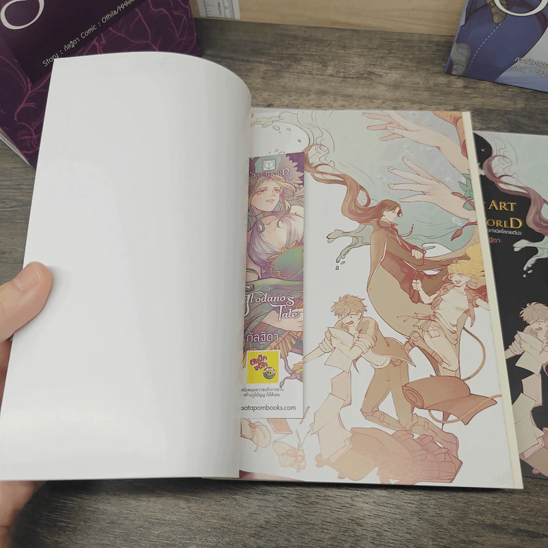 Boxset Glodano 's Tale นวนิยาย 1 เล่ม + การ์ตูน 2 เล่ม + Concept Art - กัลฐิดา รูปที่ 6