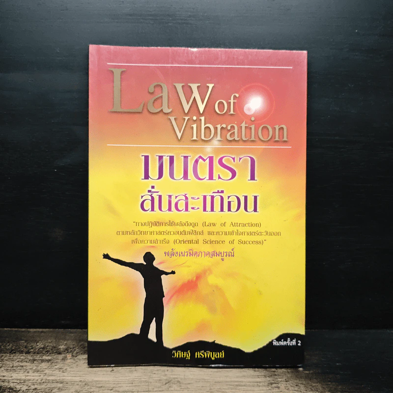 Law of Vibration มนตราสั่นสะเทือน พลังเนรมิตภาคสมบูรณ์ - วิศิษฐ์ ศรีพิบูลย์ รูปที่ 1