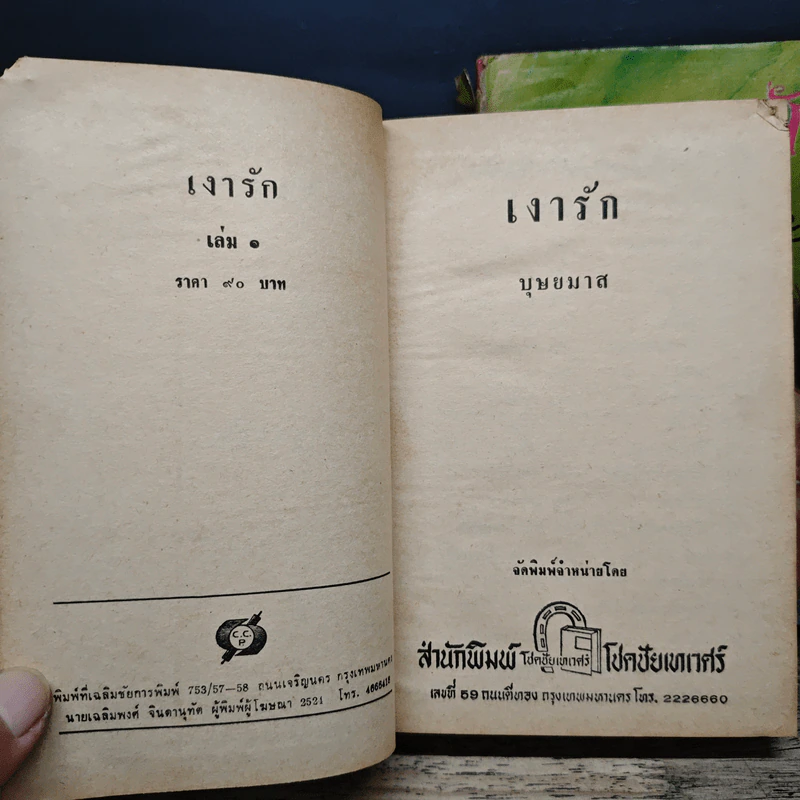 เงารัก 2 เล่มจบ - บุษยมาส รูปที่ 6