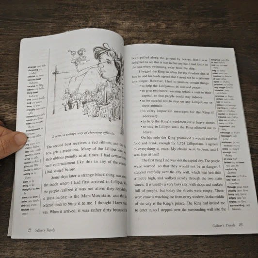 Gulliver's Travels กัลลิเวอร์ผจญภัยสุดขอบโลก - Oxford Bookworms Stage 4 รูปที่ 8