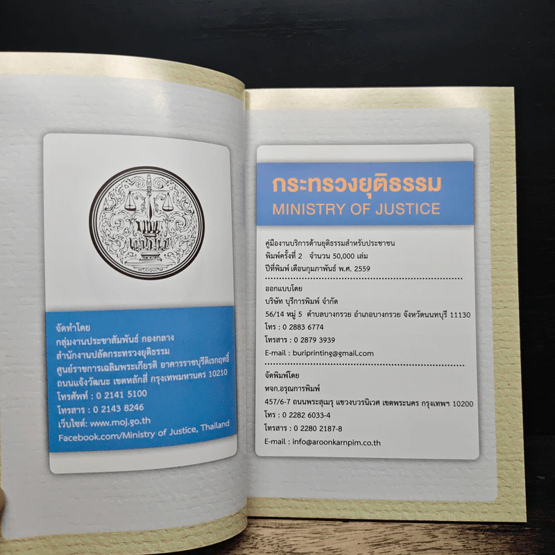 คู่มืองานบริการด้านงานยุติธรรม ฉบับประชาชน รูปที่ 6