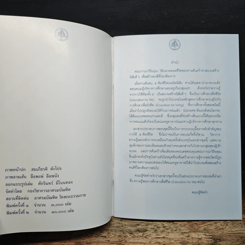 ห้าห้องชีวิต เนรมิตนิสัย - พระภาวนาวิริยคุณ รูปที่ 6
