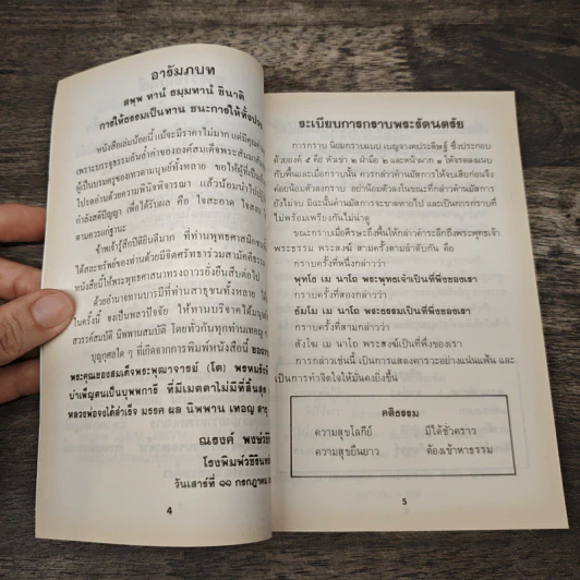หนังสือสวดมนต์ หน้าปกสมเด็จพระพุฒาจารย์ รูปที่ 7