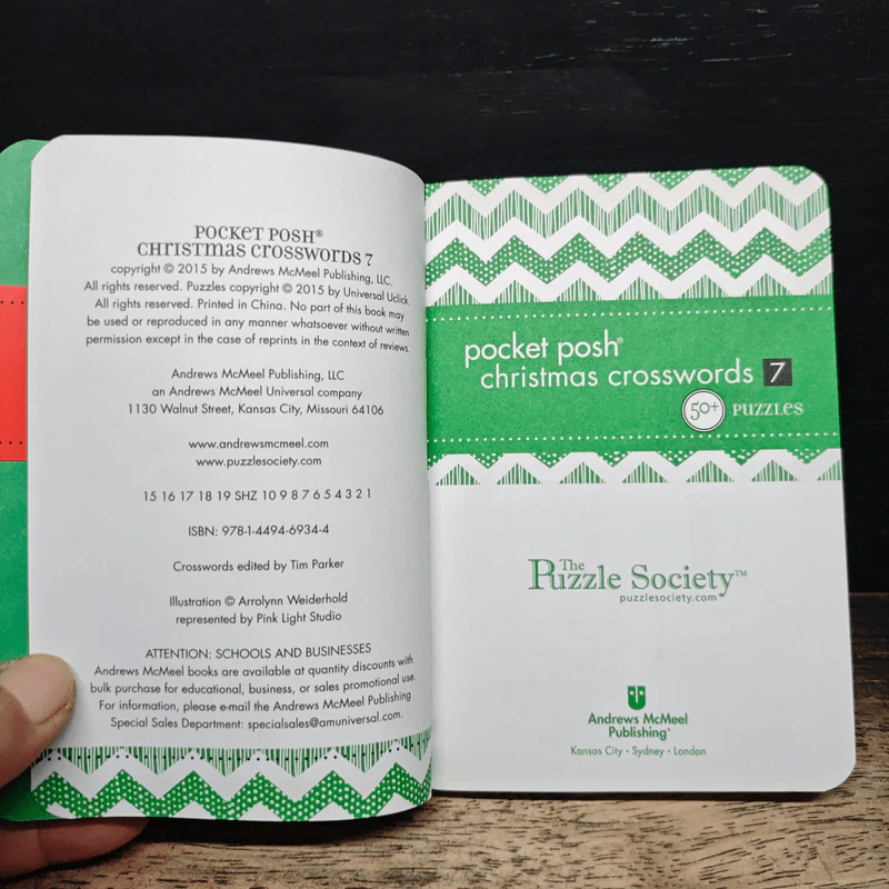 Pocket Posh Christmas Crosswords รูปที่ 6