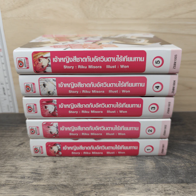 เจ้าหญิงสีชาดกับอัศวินดาบไร้เทียมทาน เล่ม 1-5 รูปที่ 2