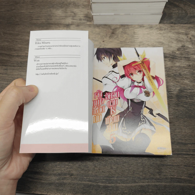 เจ้าหญิงสีชาดกับอัศวินดาบไร้เทียมทาน เล่ม 1-5 รูปที่ 6