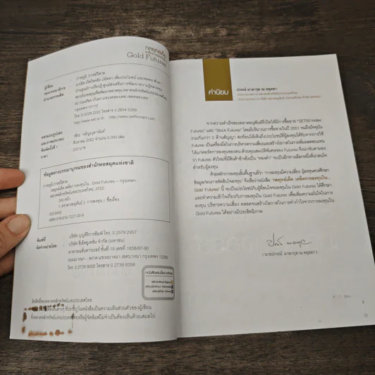 กลยุทธ์เด็ด เคล็ดการลงทุนใน Gold Futures - ภาคภูมิ ภาคย์วิศาล รูปที่ 6