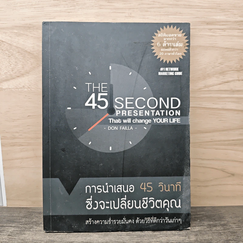 การนำเสนอ 45 วินาที ซึ่งจะเปลี่ยนชีวิตคุณ - Don Failla รูปที่ 1