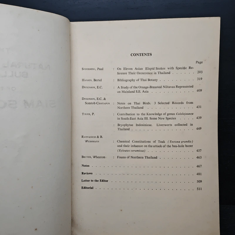 The Natural History Bulletin of the Siam Society Volume 24 No 3&4 Jan1973 รูปที่ 6