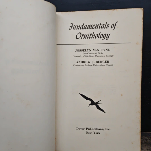 Fundamentals of Ornithology - Josselyn Van Tyne, Andrew J. Berger รูปที่ 6