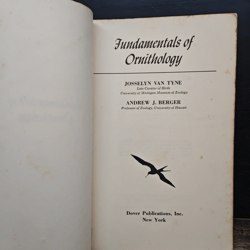Fundamentals of Ornithology - Josselyn Van Tyne, Andrew J. Berger รูปที่ 6
